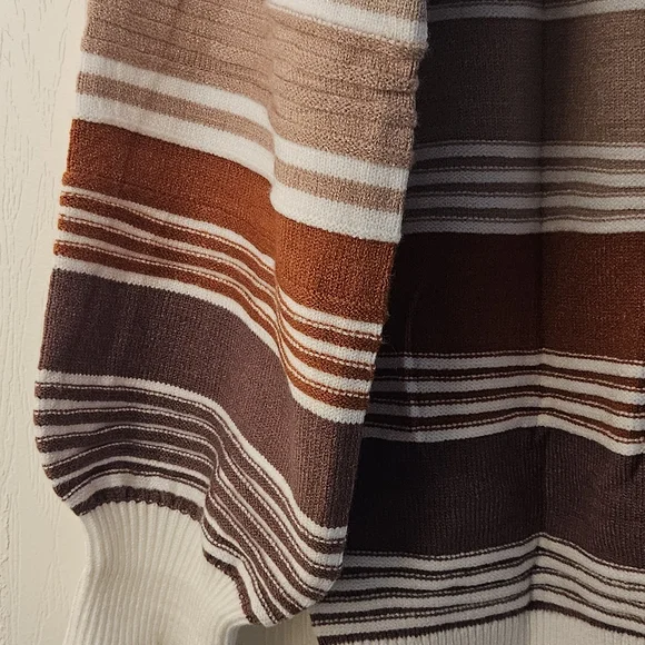 Striped Fall Multicolor Sweater - Picture 2 of 3
